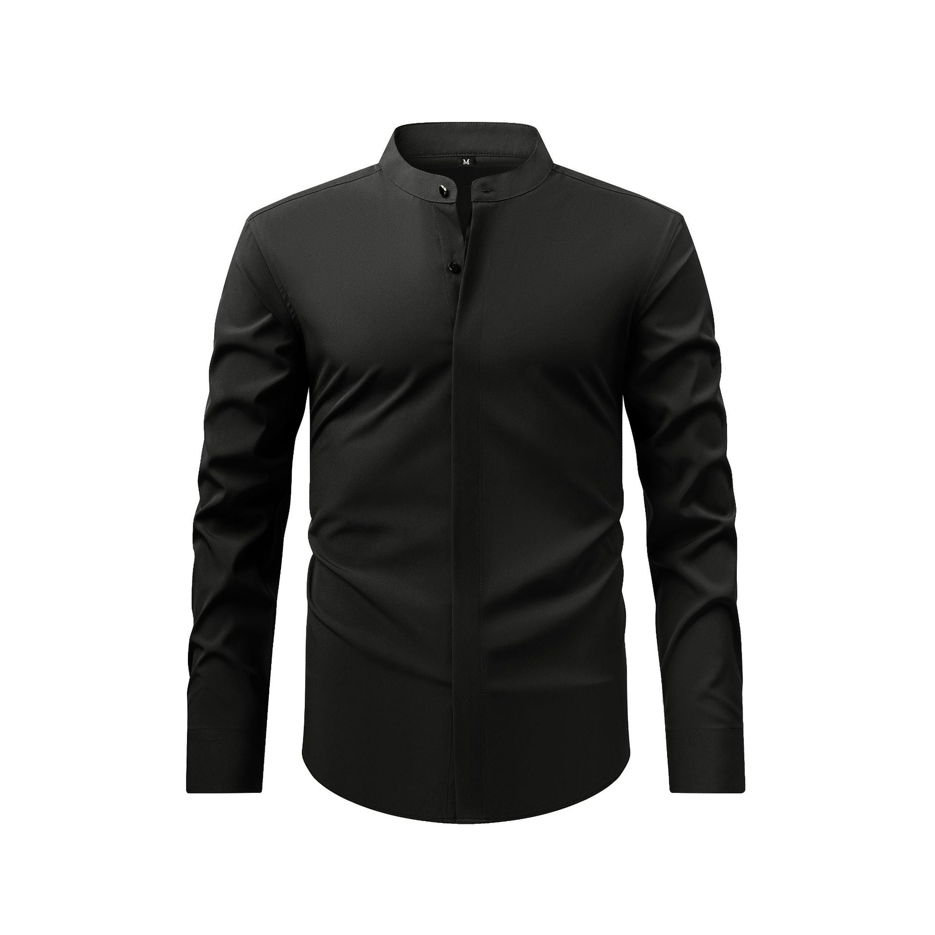 Men's Retro Long-sleeved Casual Shirt Top