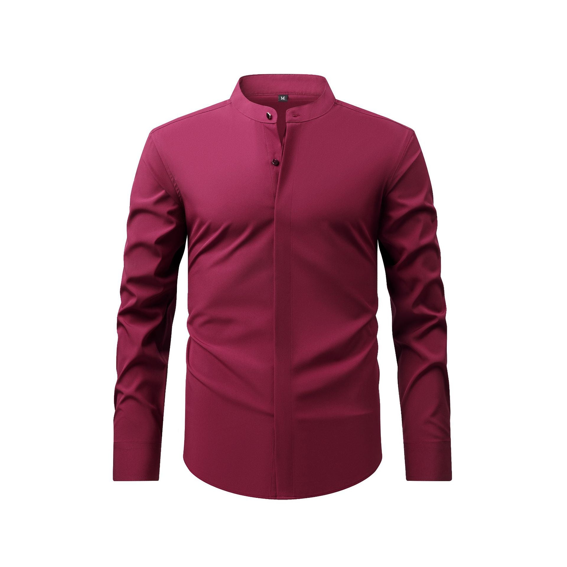 Men's Retro Long-sleeved Casual Shirt Top