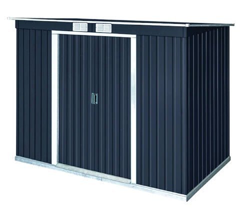 DuraMax 8×4 Pent Roof Metal Shed Kit w/ Vents