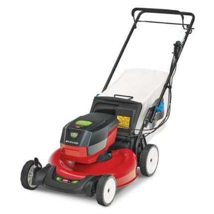 Toro 60V MAX 21″ SMARTSTOW Electric High Wheel Walk Mower with RunSmart
